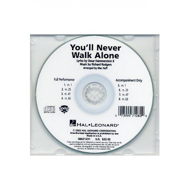 You'll Never Walk Alone (Carousel) - Showtrax CD