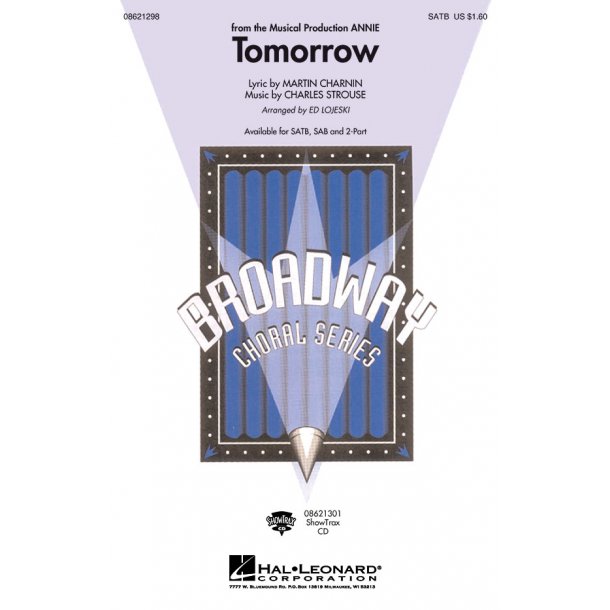 Tomorrow : from Annie