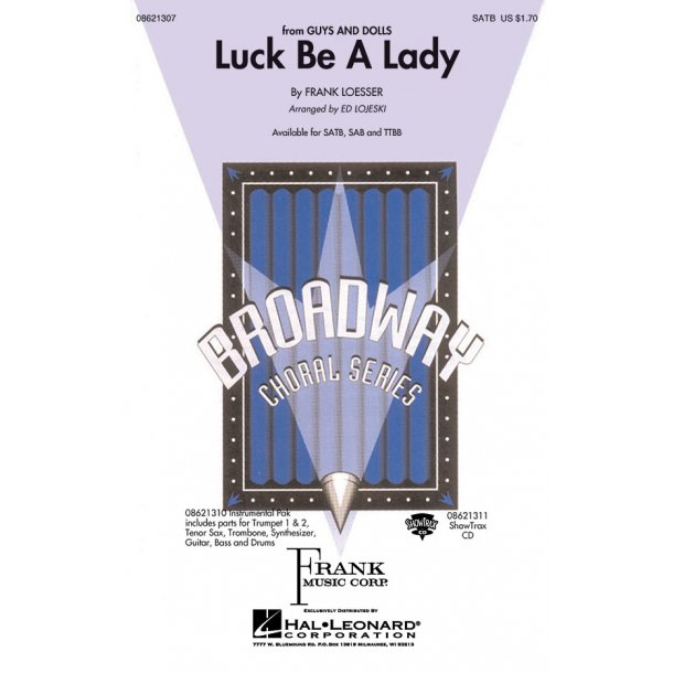 Luck Be a Lady : (from Guys and Dolls)