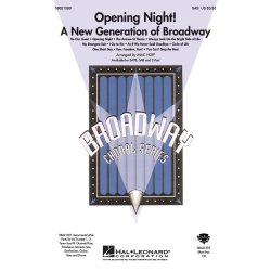 Opening Night A New Generation Of Broadway (Arr Huff Mac) Sab Choral