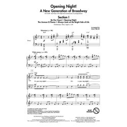 Opening Night A New Generation Of Broadway (Arr Huff Mac) Sab Choral