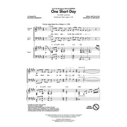Stephen Schwartz: One Short Day (Wicked) - SATB