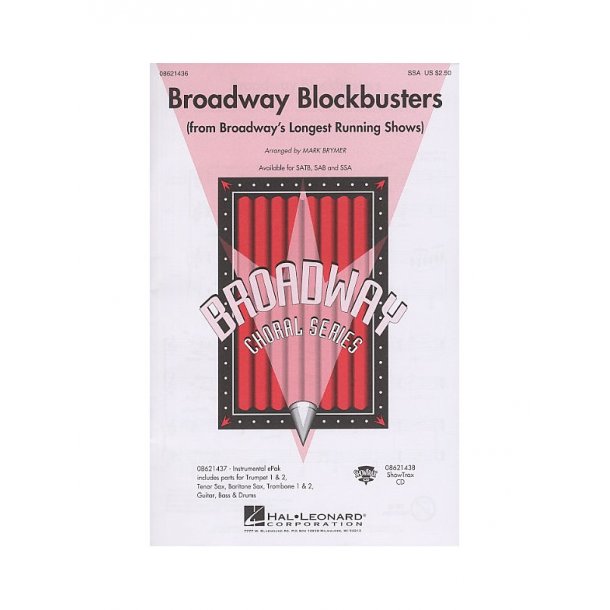 Broadway Blockbusters Medley (SSA)
