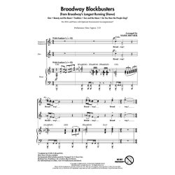 Broadway Blockbusters Medley (SSA)