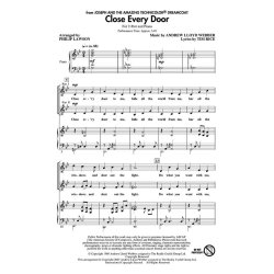Close Every Door : (from Joseph and the Amazing Technicolor&reg; Dreamcoat)