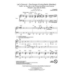 BERLIN LET'S DANCE SONGS OF IRVING BERLIN MEDLEY (BRYMER M) SATB CHOR
