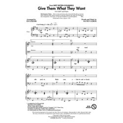 David Yazbek: Give Them What They Want (SAB)