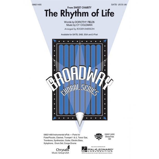 Cy Coleman: The Rhythm Of Life (SATB)