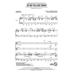 Dorothy Fields And Jerome Kern: The Way You Look Tonight (SAA)