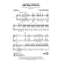 MENKEN A/ASHMAN H LITTLE SHOP OF HORRORS (BRYMER MARK) SATB CHORAL