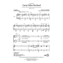 COLEMAN CY COME FOLLOW THE BAND (BRYMER MARK) SATB CHORAL