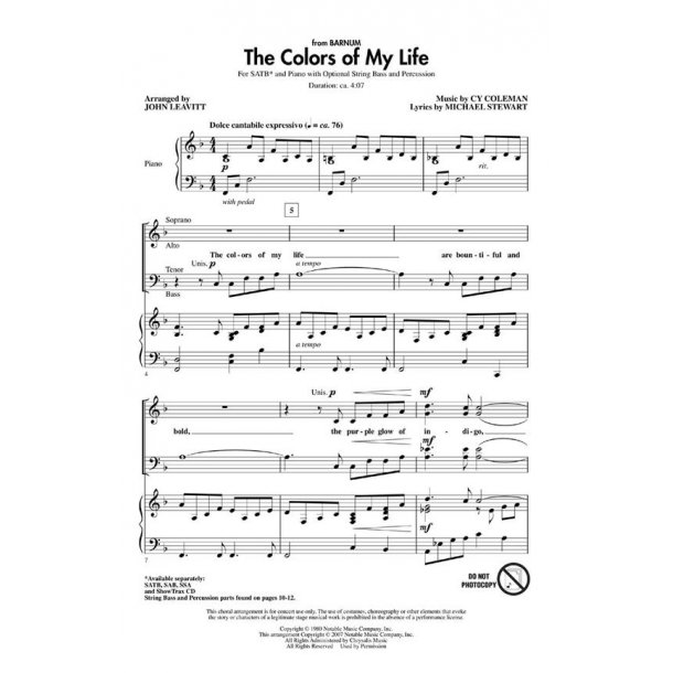 The Colors of My Life : from Barnum