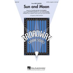 BOUBLIL & SCHOENBERG SUN AND MOON FROM MISS SAIGON (ARR LAWSON) SATB