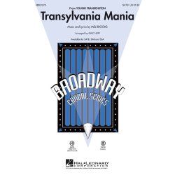 TRANSYLVANIA MANIA FROM YOUNG FRANKENSTEIN (ARR HUFF MAC) SATB CHOR