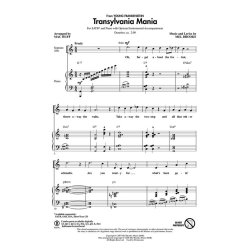 TRANSYLVANIA MANIA FROM YOUNG FRANKENSTEIN (ARR HUFF MAC) SATB CHOR