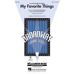 Rodgers/Hammerstein My Favorite Things (Arr Huff Mac) Satb Choral