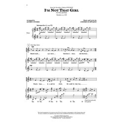 STEPHEN SCHWARTZ CHORAL SONGS FROM WICKED 5 SSA ARRANGEMENTS CHOR