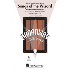 SONGS OF THE WIZARD WICKED TTBB CHOR