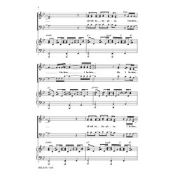 Duncan Sheik: I Believe (Arr. Brymer) (SAB)