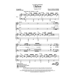 Duncan Sheik: I Believe (Arr. Brymer) (ShowTrax CD)