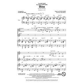 Elton John: Shine (Arr. Brymer) (ShowTrax CD)