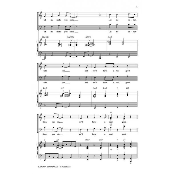 Kids on Broadway: Songs That Stopped the Show : (Choral Medley)