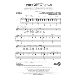 BOUBLIL/SCHONBERG I DREAMED A DREAM LES MISERABLES (LOJESKI) SSA CHOR