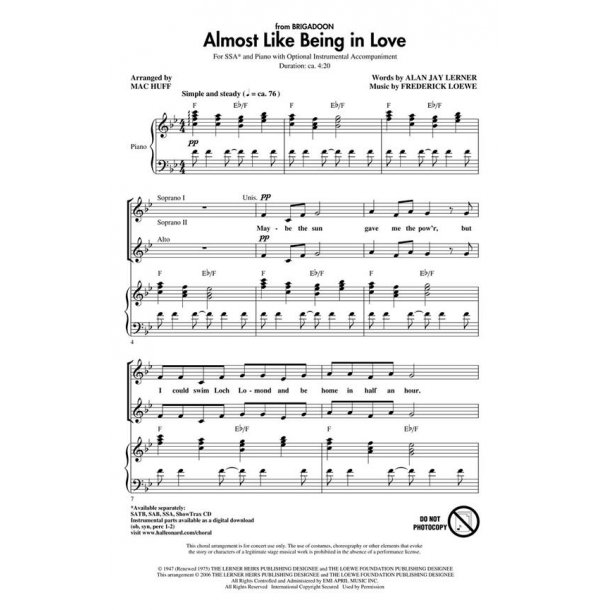 Almost Like Being in Love