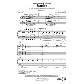Stephen Sondheim: Sunday (Sunday in the Park with George) - ShowTrax CD