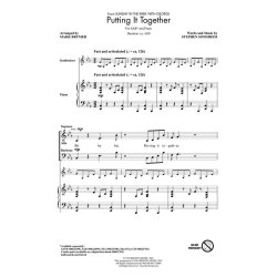 Stephen Sondheim: Putting It Together (Arr. Brymer) (SAB)