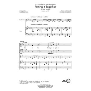 Stephen Sondheim: Putting It Together (Arr. Brymer) (ShowTrax CD)