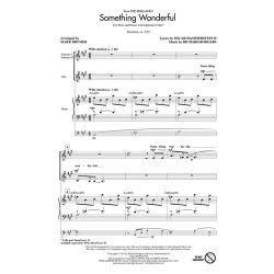 Something Wonderful (Arr. Brymer) (ShowTrax CD)