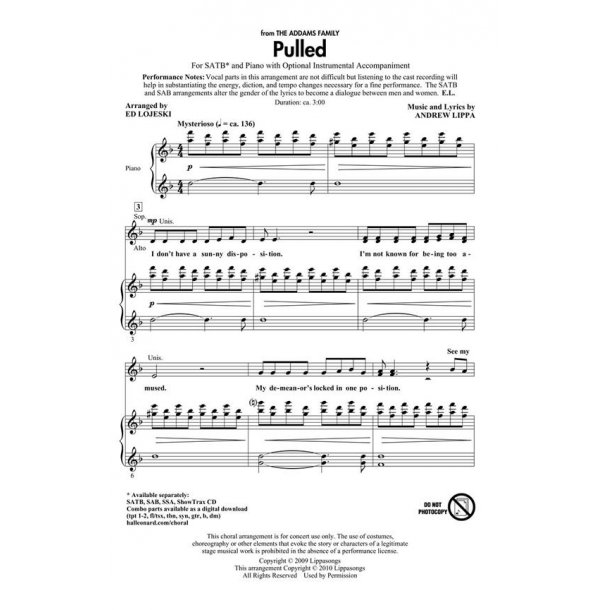 Pulled : from The Addams Family