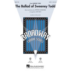 Sondheim Stephen The Ballad Of Sweeney Todd (Arr Beck Andy) Satb Chor