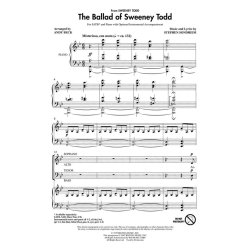 Sondheim Stephen The Ballad Of Sweeney Todd (Arr Beck Andy) Satb Chor