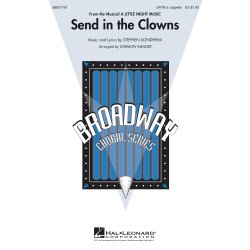SONDHEIM STEPHEN SEND IN THE CLOWNS (MEADER DARMON) SATB A CAPPELLA