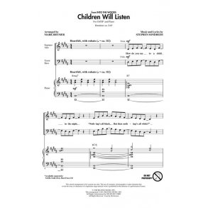Stephen Sondheim: Children Will Listen (Arr. Brymer) (ShowTrax CD)
