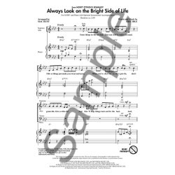 IDLE ERIC ALWAYS LOOK ON THE BRIGHT SIDE OF LIFE (HUFF MAC) SATB CHOR