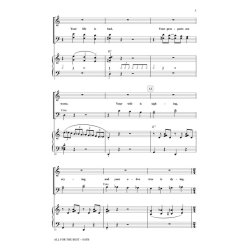 Schwartz Stephen All For The Best From Godspell (Huff Mac) Satb Choral