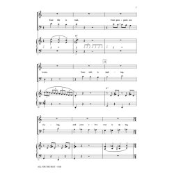 Schwartz Stephen All For The Best From Godspell (Huff Mac) Sab Choral