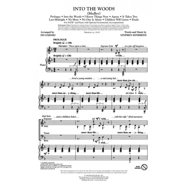 Into the Woods : Medley