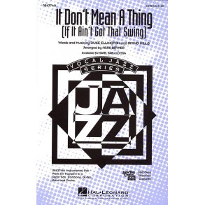 Duke Ellington: It Don't Mean a Thing (If It Ain't Got That Swing) (Brymer) - SATB/Piano