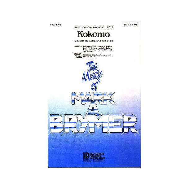 Beach Boys: Kokomo (SATB)