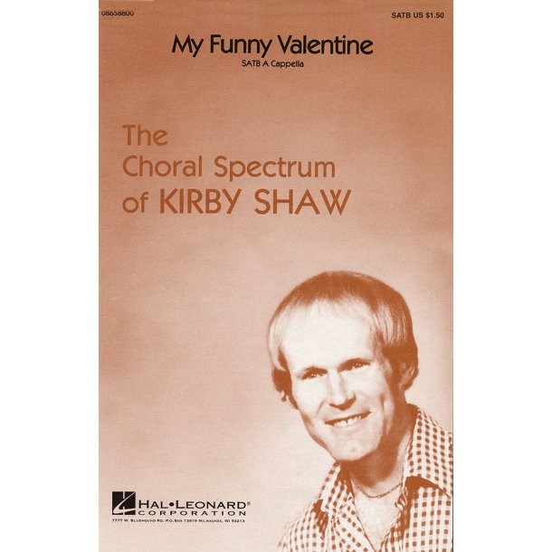 Richard Rogers: My Funny Valentine (SATB Arr. Shaw)