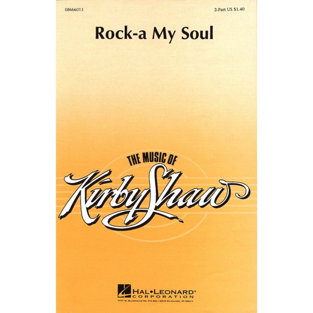 Rock-A My Soul : 2-Part and Piano