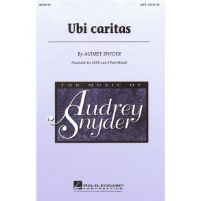 Audrey Snyder: Ubi Caritas (SATB)