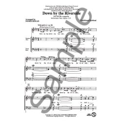 Moses Hogan: Down By The Riverside (SATB)