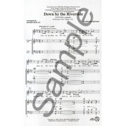 Moses Hogan: Down By The Riverside (SATB)