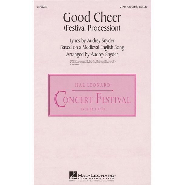 Good Cheer 2PT : Festival Procession