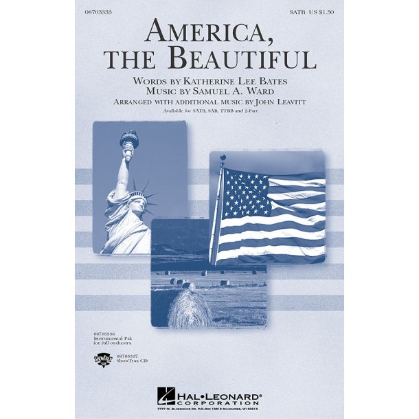 America Beautiful Arr Leavitt Satb